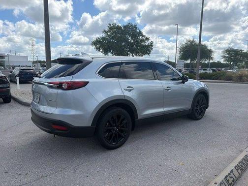 Sonic Silver Metallic 2023 Mazda CX-9 Touring Plus