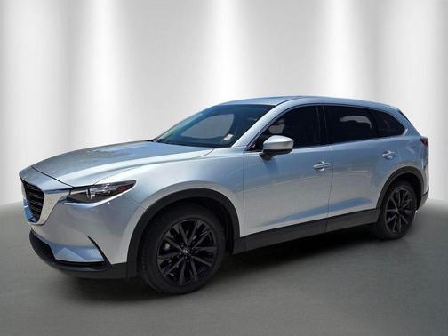Sonic Silver Metallic 2023 Mazda CX-9 Touring Plus