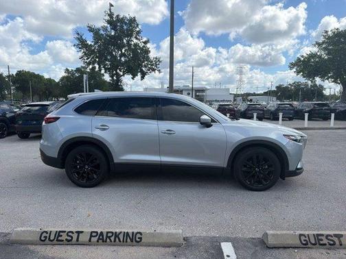 Sonic Silver Metallic 2023 Mazda CX-9 Touring Plus