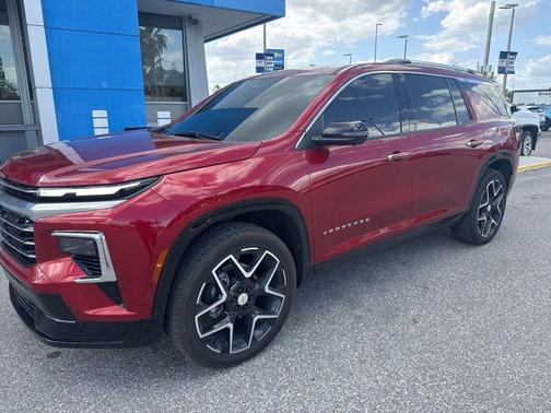 Radiant Red 2025 Chevrolet Traverse High Country