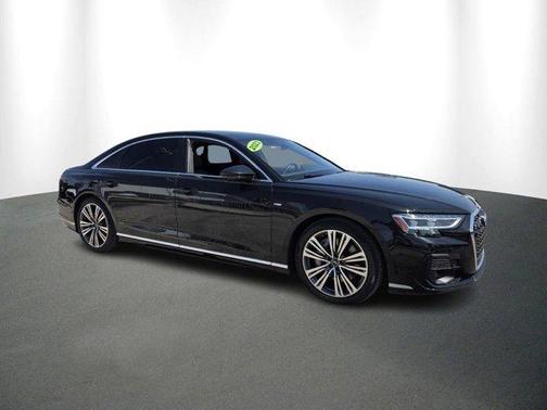 Mythos Black Metallic 2023 Audi A8 L 55