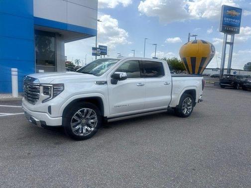 White Frost Tri-Coat 2024 GMC Sierra 1500 Denali