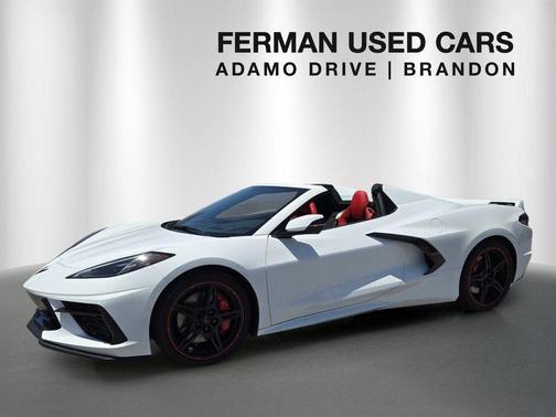 Arctic White 2022 Chevrolet Corvette Stingray w/2LT