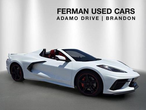 Arctic White 2022 Chevrolet Corvette Stingray w/2LT