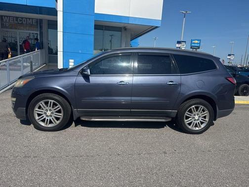 Atlantis Blue Metallic 2014 Chevrolet Traverse 1LT