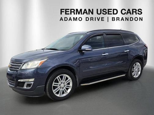 Atlantis Blue Metallic 2014 Chevrolet Traverse 1LT