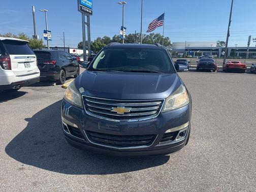 Atlantis Blue Metallic 2014 Chevrolet Traverse 1LT