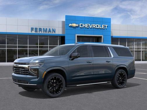 Blue 2026 Chevrolet Suburban LT