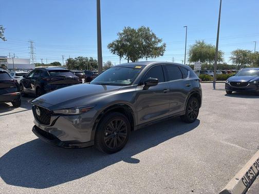 Machine Gray Metallic 2023 Mazda CX-5 2.5 Turbo