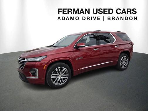 Radiant Red 2023 Chevrolet Traverse High Country