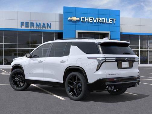 White 2026 Chevrolet Traverse RS