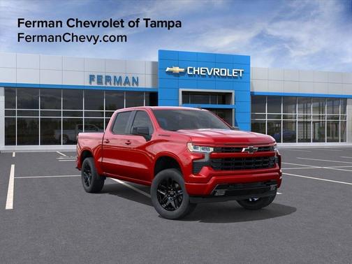 Red 2026 Chevrolet Silverado 1500 RST