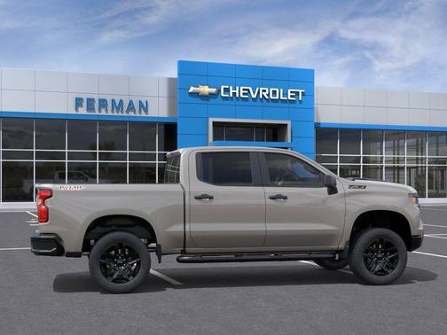Tan 2026 Chevrolet Silverado 1500 Custom Trail Boss