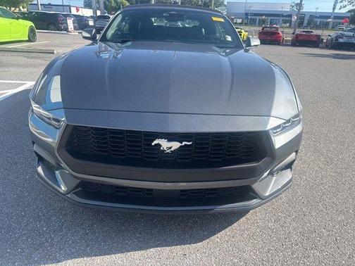 Gray 2024 Ford Mustang EcoBoost Premium