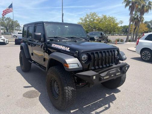 Black Clearcoat 2018 Jeep Wrangler Unlimited Sport
