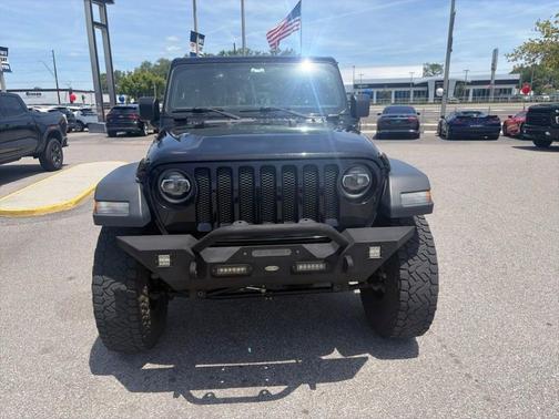 Black Clearcoat 2018 Jeep Wrangler Unlimited Sport