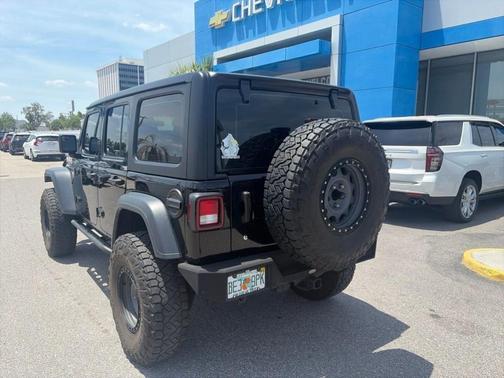 Black Clearcoat 2018 Jeep Wrangler Unlimited Sport