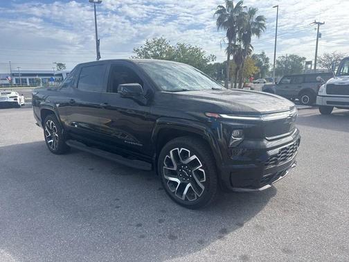Black 2024 Chevrolet Silverado EV RST