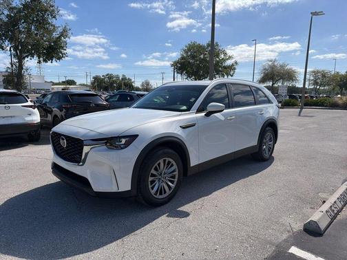 Rhodium White Metallic 2024 Mazda CX-90 3.3 Turbo Select