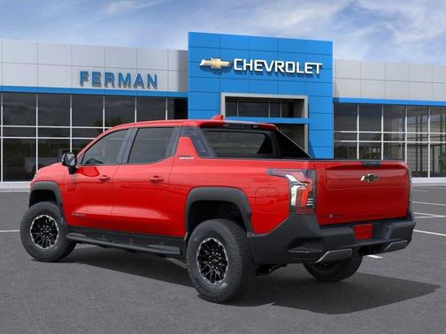 Orange 2026 Chevrolet Silverado EV Trail Boss