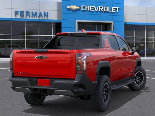 Orange 2026 Chevrolet Silverado EV Trail Boss