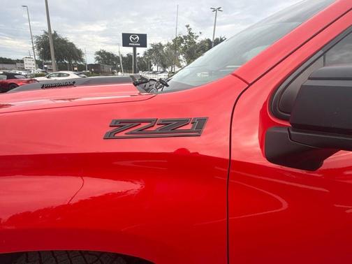 Red 2025 Chevrolet Silverado 1500 Custom Trail Boss