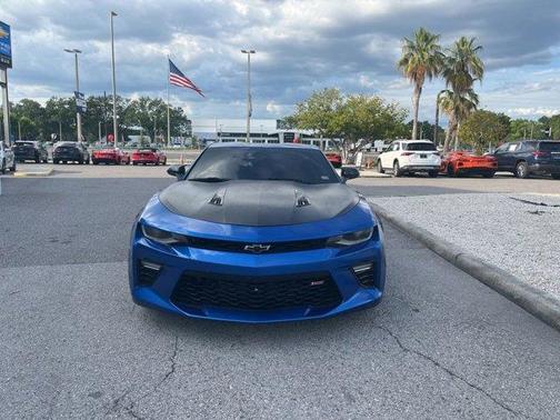 Hyper Blue Metallic 2018 Chevrolet Camaro 1SS