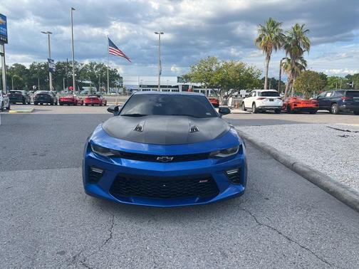Hyper Blue Metallic 2018 Chevrolet Camaro 1SS