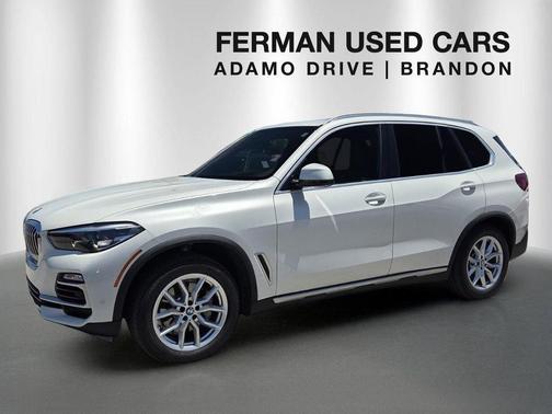 Mineral White Metallic 2019 BMW X5 xDrive40i