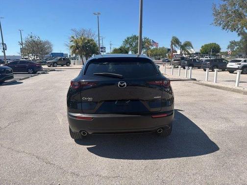 Jet Black Mica 2024 Mazda CX-30 2.5 S Preferred Package