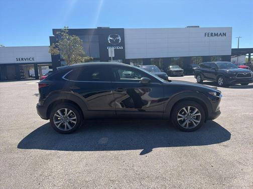 Jet Black Mica 2024 Mazda CX-30 2.5 S Preferred Package