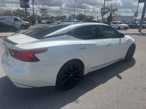 Pearl White 2016 Nissan Maxima 3.5 SL