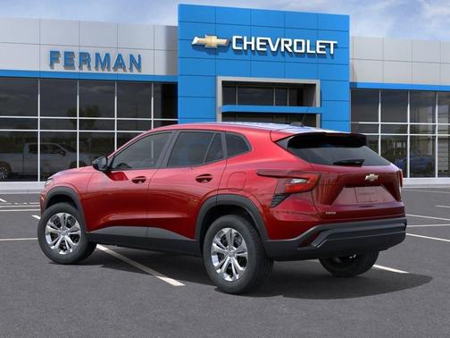 Red 2026 Chevrolet Trax LS