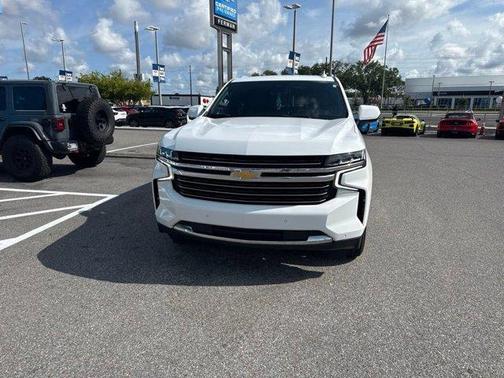 Summit White 2023 Chevrolet Tahoe LT