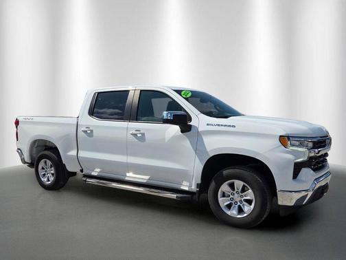 Summit White 2023 Chevrolet Silverado 1500 LT