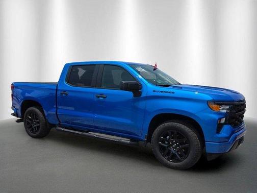Rip Tide Blue 2025 Chevrolet Silverado 1500 Custom