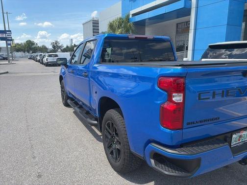 Rip Tide Blue 2025 Chevrolet Silverado 1500 Custom