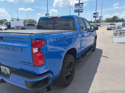 Rip Tide Blue 2025 Chevrolet Silverado 1500 Custom