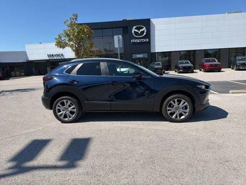 Deep Crystal Blue Mica 2023 Mazda CX-30 2.5 S Select Package