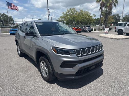Billet Silver Metallic Clearcoat 2022 Jeep Compass Sport