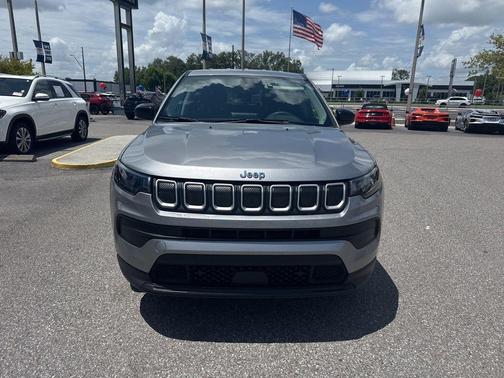 Billet Silver Metallic Clearcoat 2022 Jeep Compass Sport