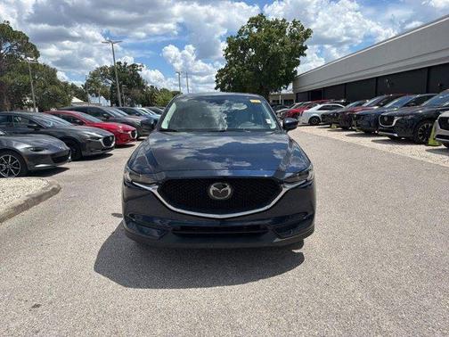 Deep Crystal Blue Mica 2021 Mazda CX-5 Grand Touring