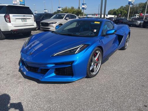 Rip Tide Blue 2025 Chevrolet Corvette E-Ray