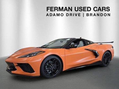 Orange 2023 Chevrolet Corvette Stingray w/1LT