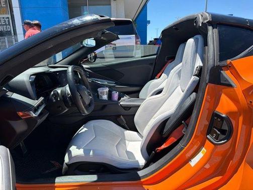 Orange 2023 Chevrolet Corvette Stingray w/1LT