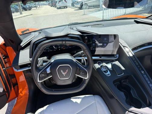 Orange 2023 Chevrolet Corvette Stingray w/1LT