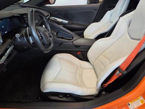 Orange 2023 Chevrolet Corvette Stingray w/1LT
