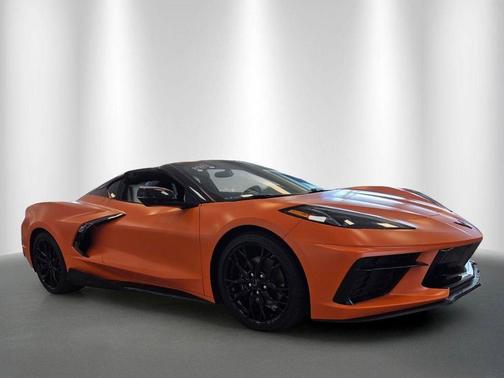 Orange 2023 Chevrolet Corvette Stingray w/1LT