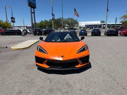 Orange 2023 Chevrolet Corvette Stingray w/1LT