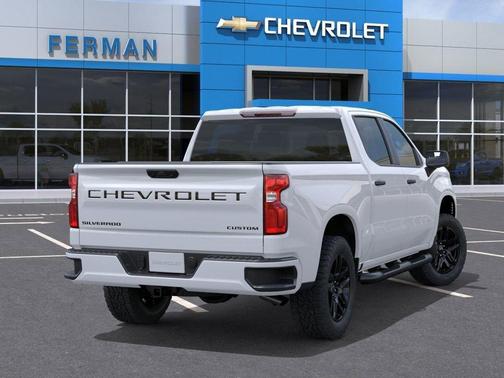 White 2024 Chevrolet Silverado 1500 Custom